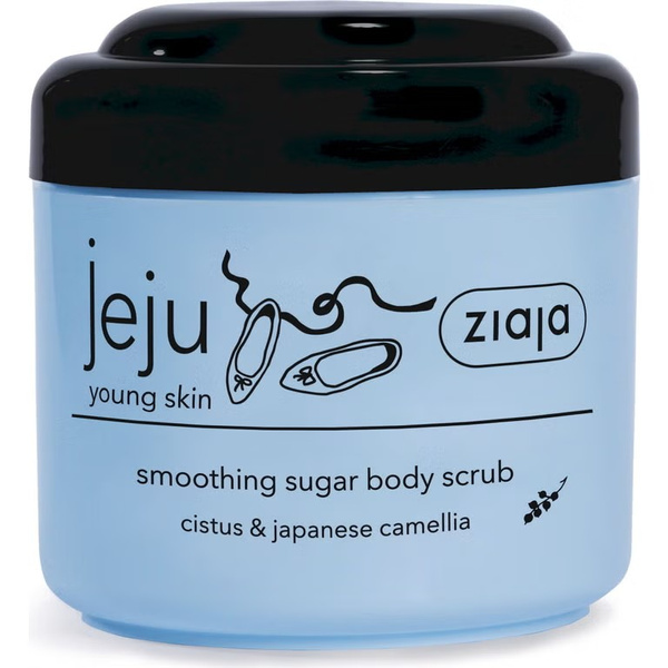 ZIAJA JEJU Sugar Body Peeling With Black Dots 200ml Best Before 31.12.25