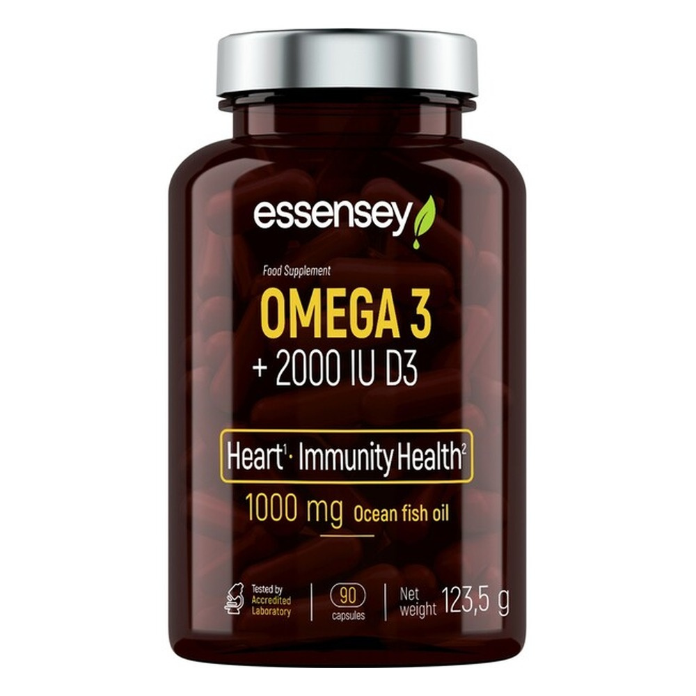Omega 3 + 2000IU D3 - 90 caps