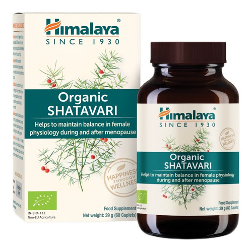 Himalaya Shatavari Tabletki Roślinne 60 Tabletek