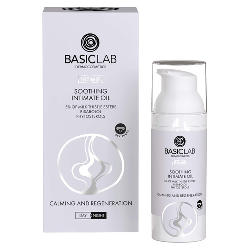 BasicLab Dermocosmetics Intimis Łagodzący Olejek do Higieny Intymnej 50ml