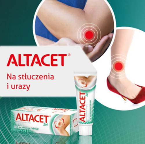 Altacet Gel for Bruises & Swelling 75g