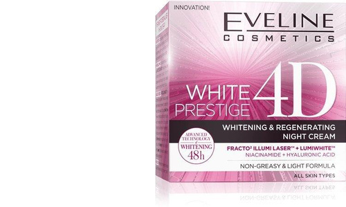 Eveline White Prestige 4D Intensive Whitening Night Cream 50ml