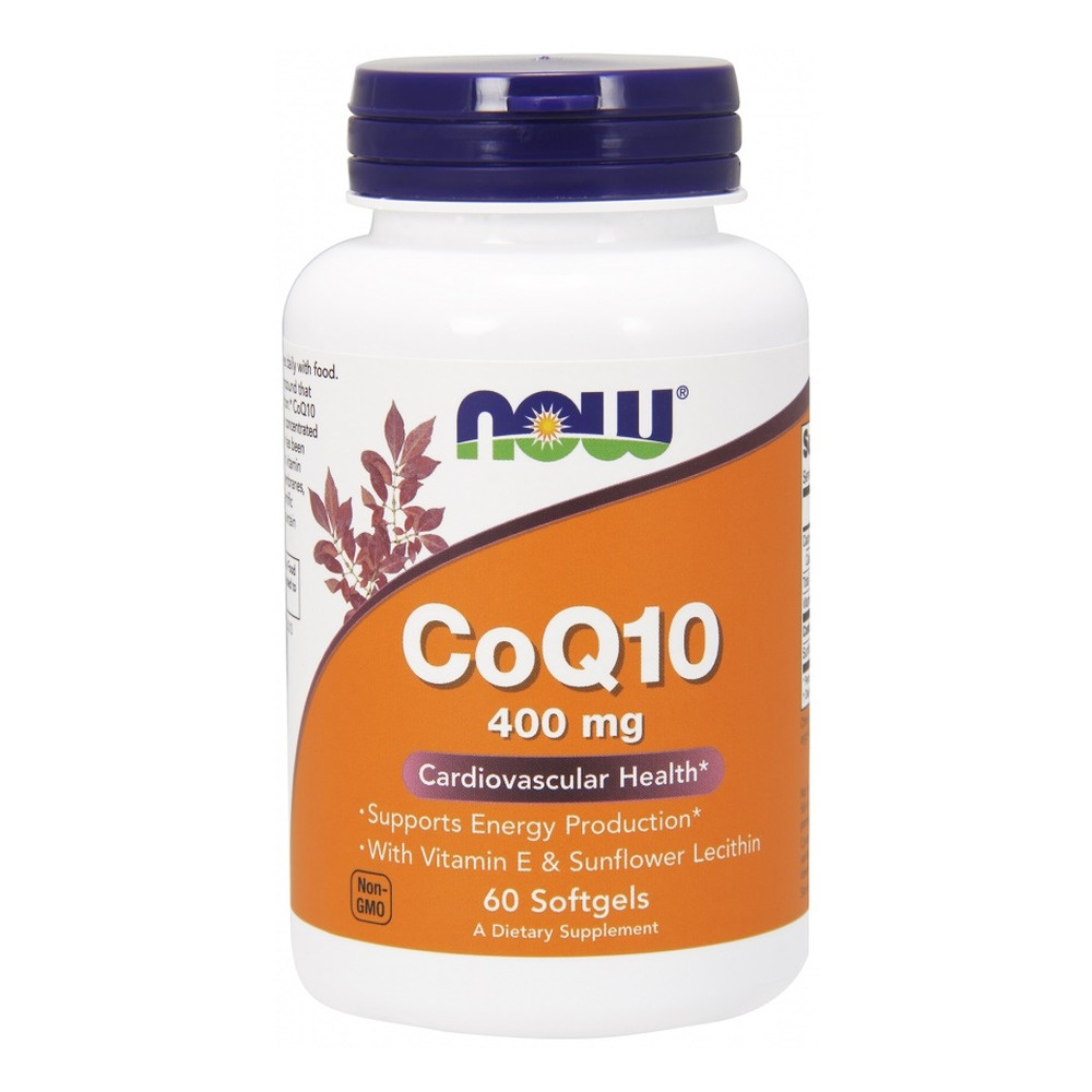 CoQ10 with Lecithin & Vitamin E, 400mg - 60 softgels