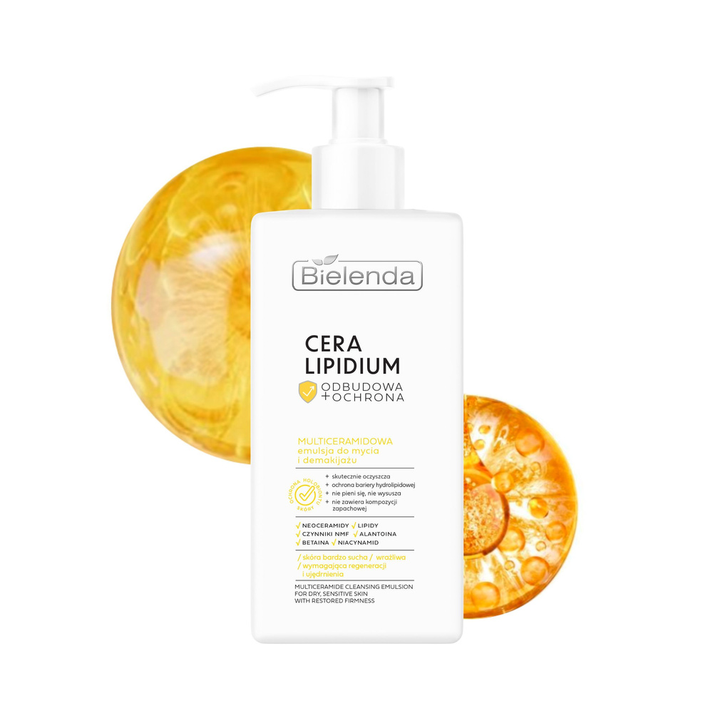 Bielenda Multiceraminde Cleansing and Makeup Removal Emulsion 300ml