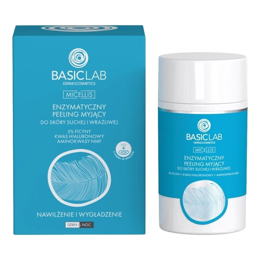 BasicLab Micellis Enzymatyczny Peeling Oczyszczający 35g