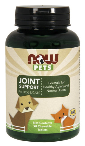 Now Foods Pets Joint Support Supplements for Dogs and Cats 90 Tablets