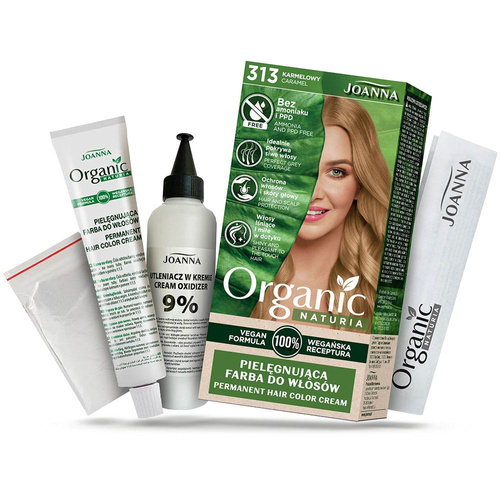 Joanna Organic Vegan Hair Dye No. 313 Carmel 1 Piece