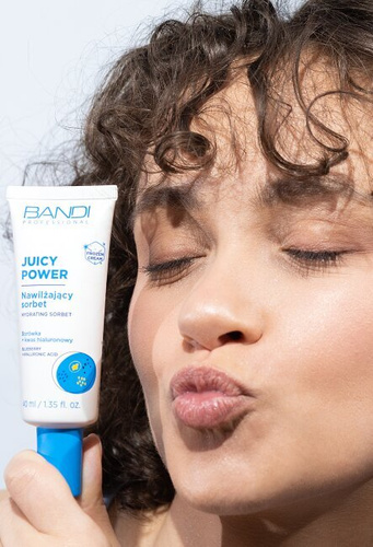 Bandi Juicy Power Limited Edition Nawilżający Lekki Owocowy Sorbet w Kremie dla Każdego Rodzaju Skóry 40ml