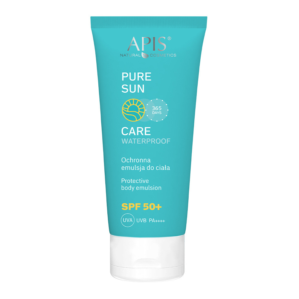 Apis Pure Sun Protective UVA/UVB Waterproof Body Lotion SPF50 for All Skin Types 200ml