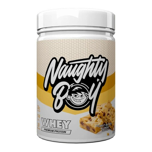 Naughty Boy Advanced Whey Peanut Butter Blondie Odżywka Białkowa na Wzrost Mięśni 900g
