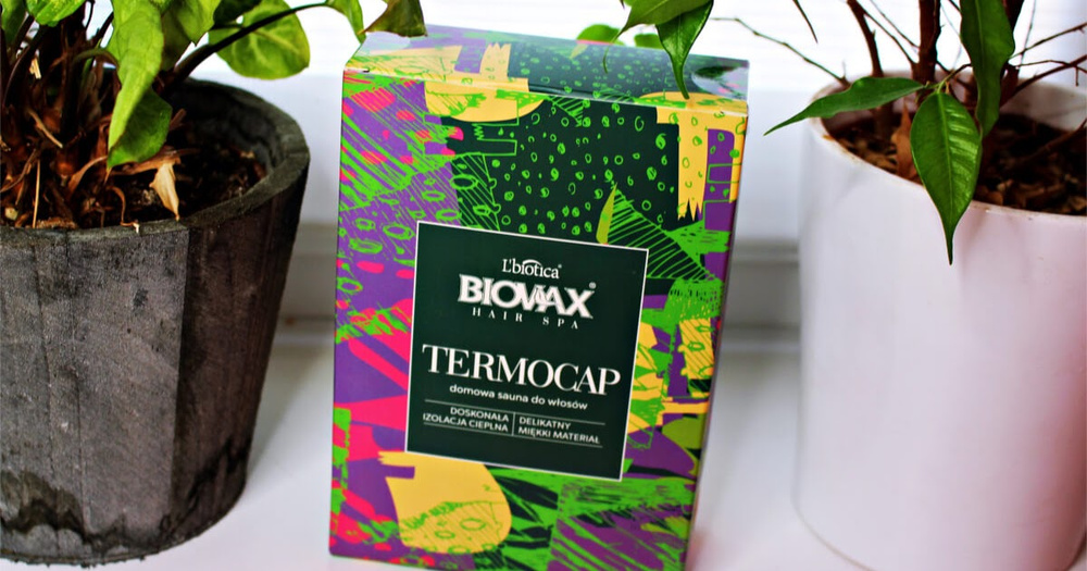 Biovax Termocap Domowa Sauna do Włosów Turban do Włosów 1 Sztuka