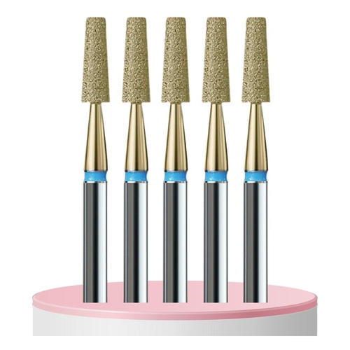IQ Nails Frezy diamentowe stożek 2.5mm ZRN 5 szt.
