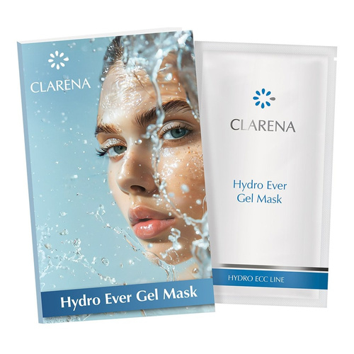 Clarena Hydro ECC Line Intensively Moisturizing Gel Mask for Dry and Dehydrated Skin 5ml