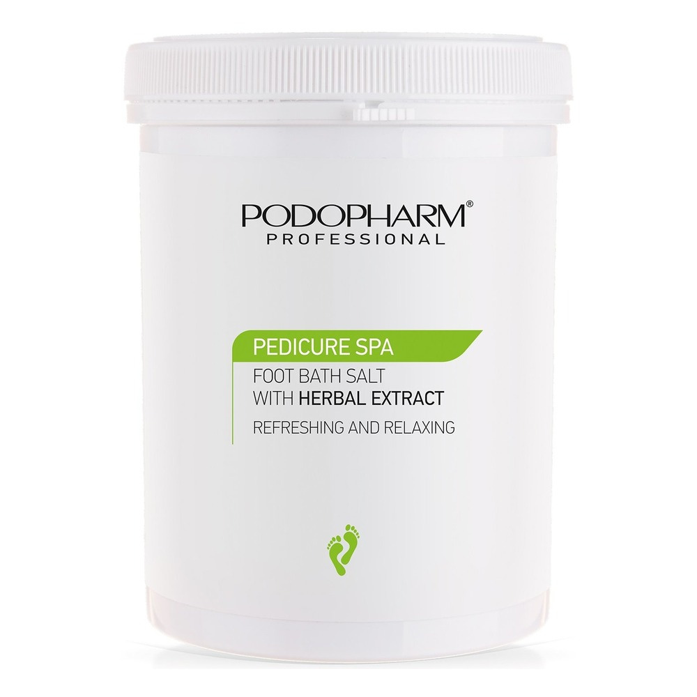 Podopharm Professional Refreshing and Relaxing Foot Bath Salt with Antifungal Herbal Extract 1400g