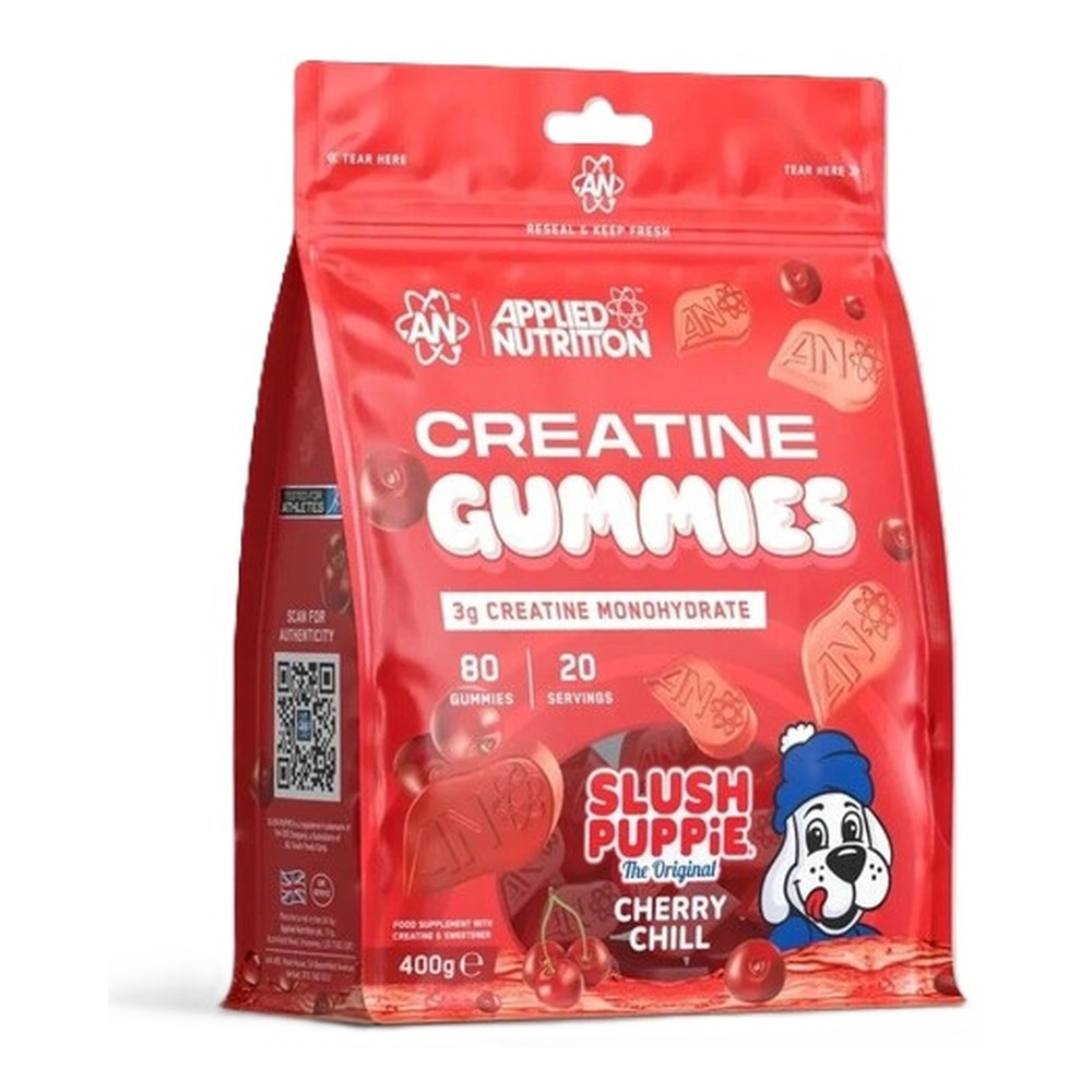 Applied Nutrition Kreatyna w Żelkach Slush Puppie Cherry Hill 80 Żelków