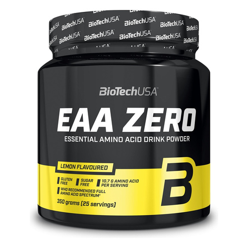 BioTechUSA EAA Zero Essential Amino Acid Powder, Lemon Ice Tea 350g