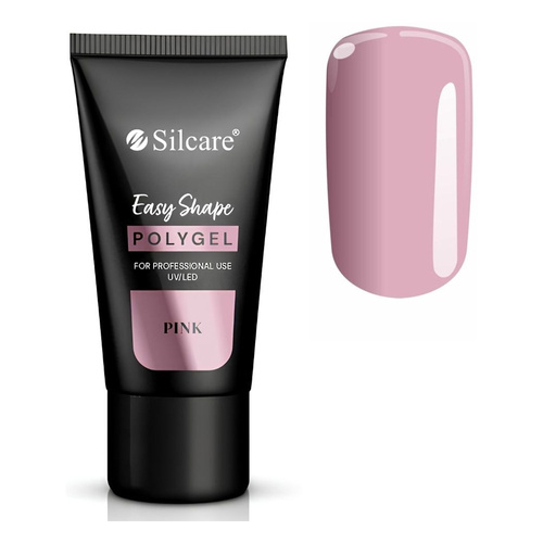 Silcare Easy Shape Polygel for Nail Extensions & Reconstruction Pink 30g