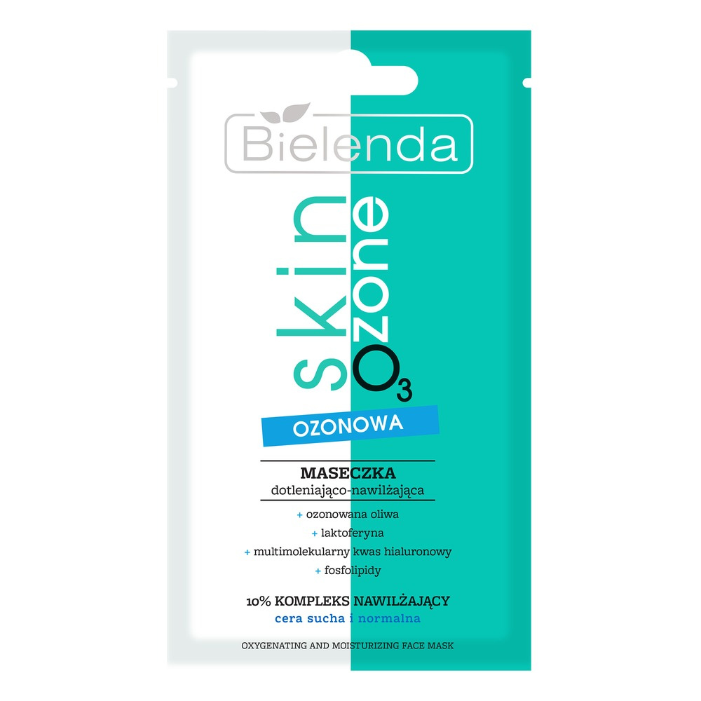 Bielenda Skin O3 Zone Ozone Oxygenating and Moisturising Mask for Dry and Normal Skin 8g