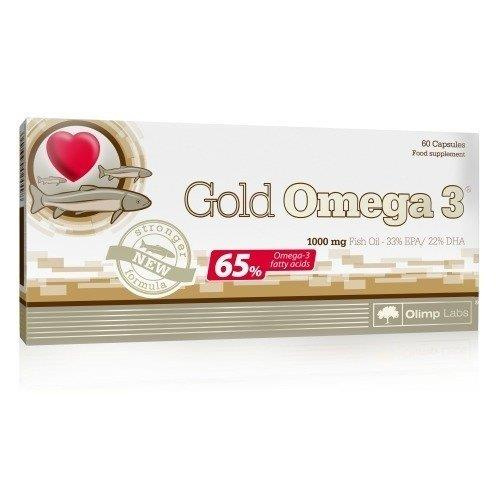 Olimp Gold Omega 3 Olej Rybi 1000 mg 60 Kapsułek 