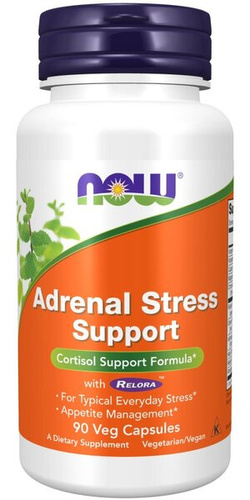 NOW Foods Adrenal Stress Support for Healthy Adrenal Stress Response 90 Vcaps