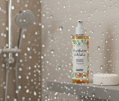 Anwen Peach & Coriander Gentle Shampoo for Dry and Sensitive Scalp 200ml