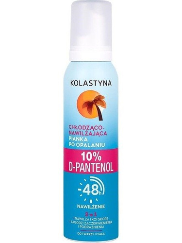 KOLASTYNA AFTER Tanning Foam Cooling - Moisturising 0.1 D - Pantenol 150ml