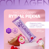 Alldeynn Collagen Bar Kokos w Czekoladzie Mlecznej z Liofilizowanymi Malinami 24x40g