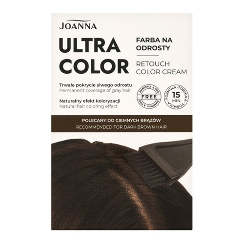 Joanna Ultra Color Retouch Color Cream 15g Dark Brown