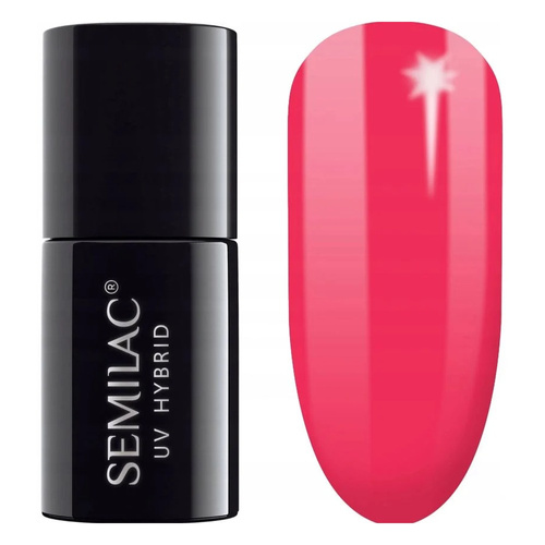 Semilac Garden Party Lakier Hybrydowy 571 Neon Strawberry 7ml