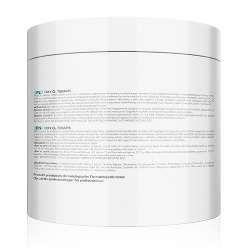 Apis Professional Oxy Therapies Oxygenating Algae Mask with Active Oxygen 200g