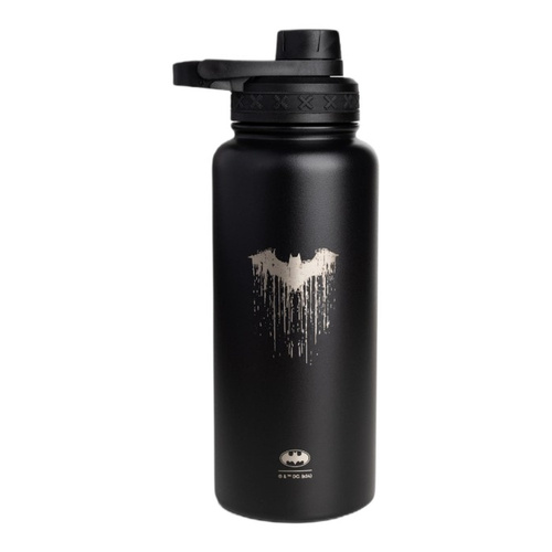 Bohtal Insulated Sports Bottle - DC Comics, Batman Logo Drip - 960 ml.