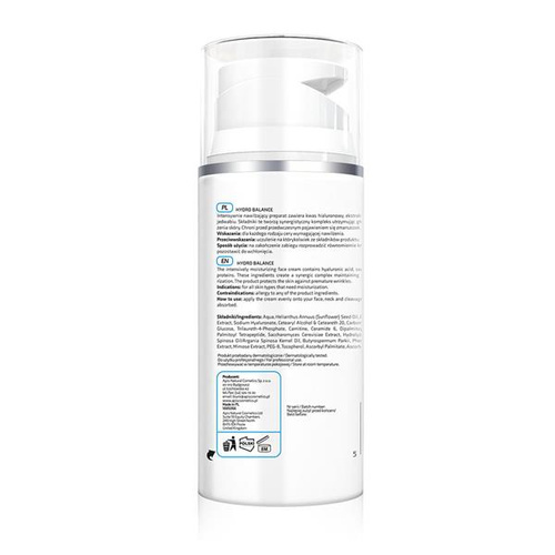 Apis Professional Hydro Balance Dotleniająco-Nawilżający Krem ​​do Twarzy dla Każdego Rodzaju Cery 100ml