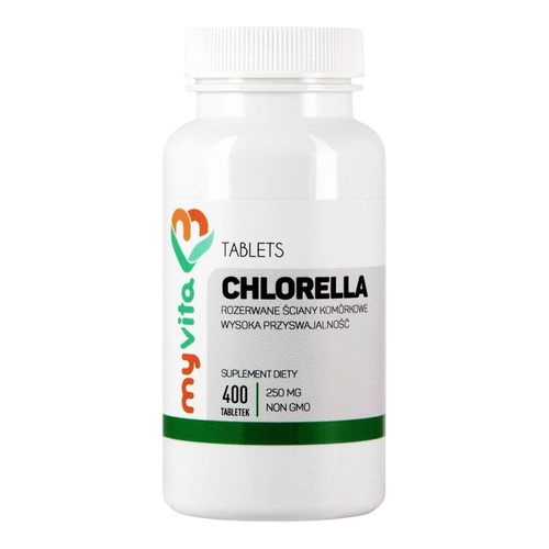 MyVita Chlorella tabletkaki 250mg, 400 szt.