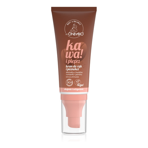OnlyBio Body in Balance Limited Edition Krem do Rąk i Paznokci Kawa i pieprz 50ml