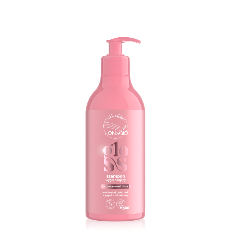 OnlyBio Hair in Balance Gloss Smoothing Shampoo 400ml