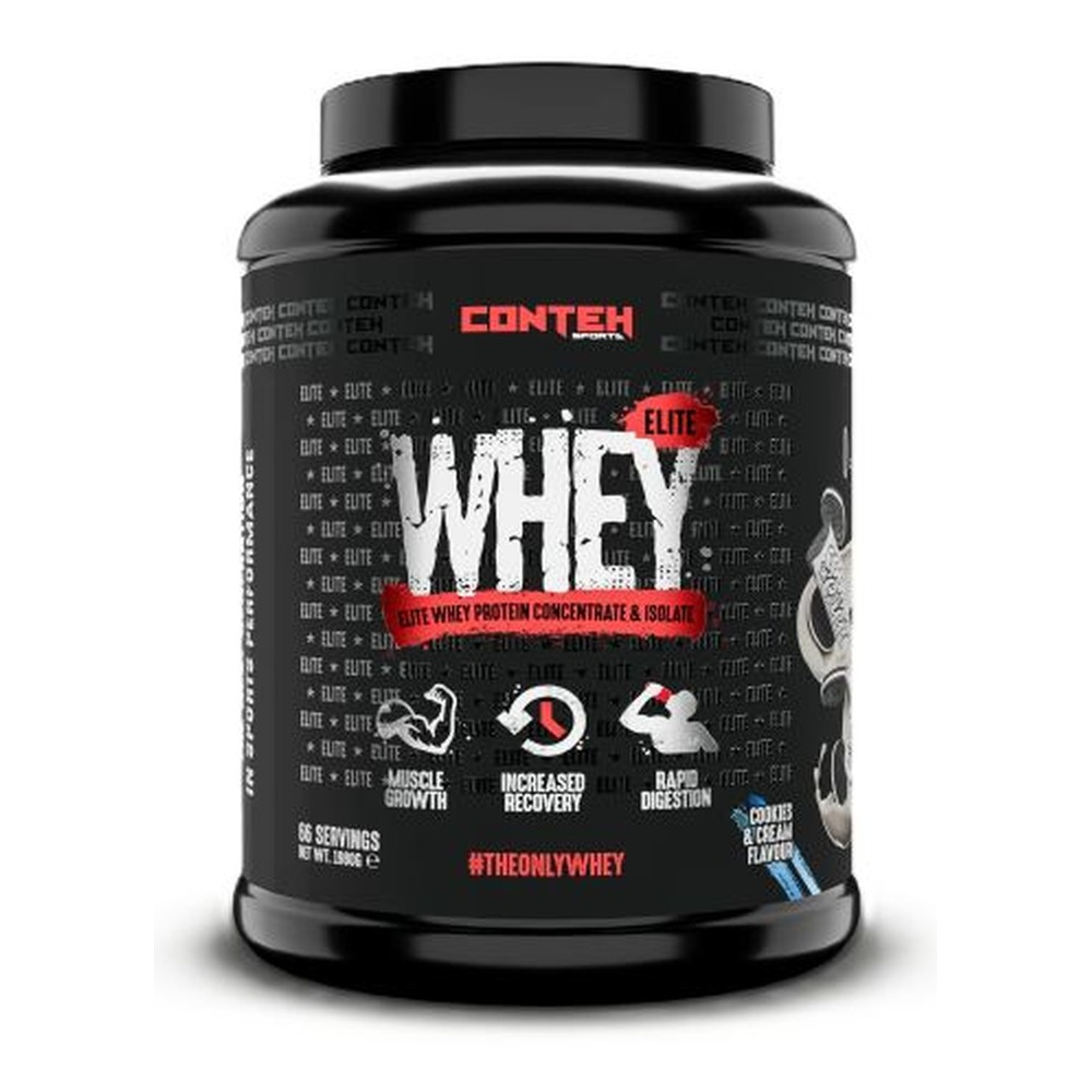 Whey Elite, Cookies & Cream - 1980g