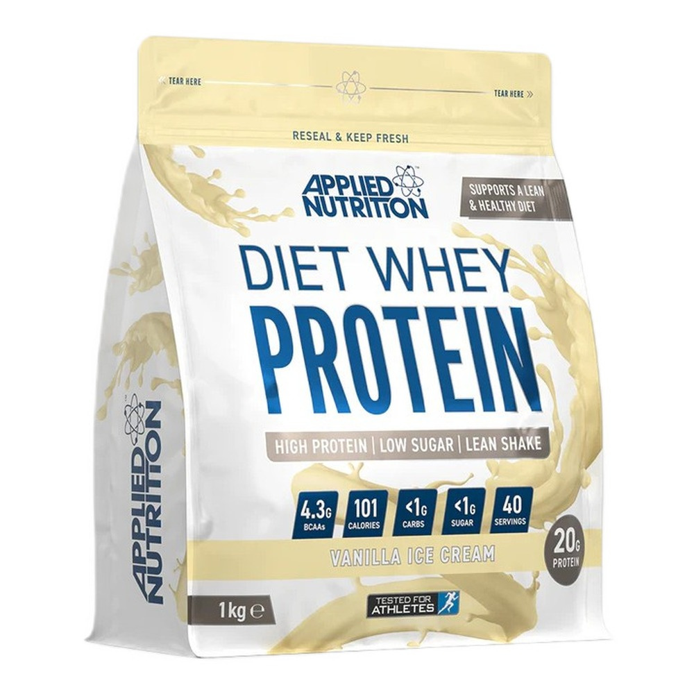 Applied Nutrition Diet Whey Mieszanka Białek Serwatkowych Lody Waniliowe 1000g