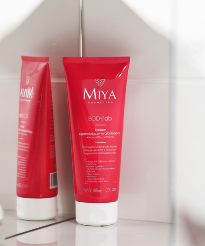 Miya BODY.lab Firming and Smoothing Balm with AHA Acids and Vitamins 200ml