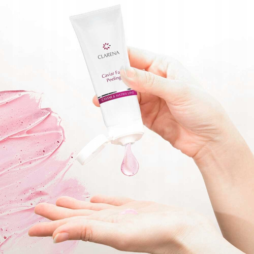 Clarena Caviar & Matrix Line Professional Face Peeling with Caviar for All Skin Types 100ml