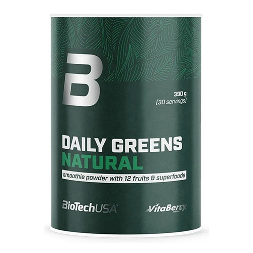 BioTechUSA Daily Greens Powder Natural 390g