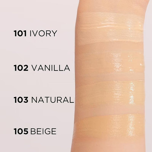 Eveline Satin Matt Matting Foundation Covering Satin Effect No.103 Natural 30ml