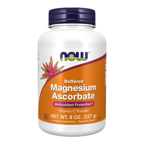 NOW Foods Askorbinian Magnezu Proszek 227g