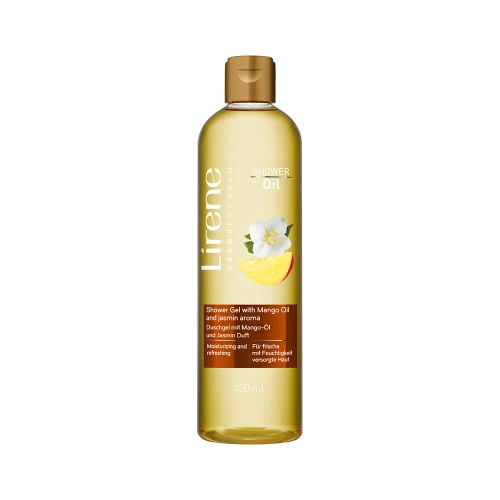 Lirene Deeply Moisturizing Shower Gel Mango Oil with a Note of Jasmine 400ml