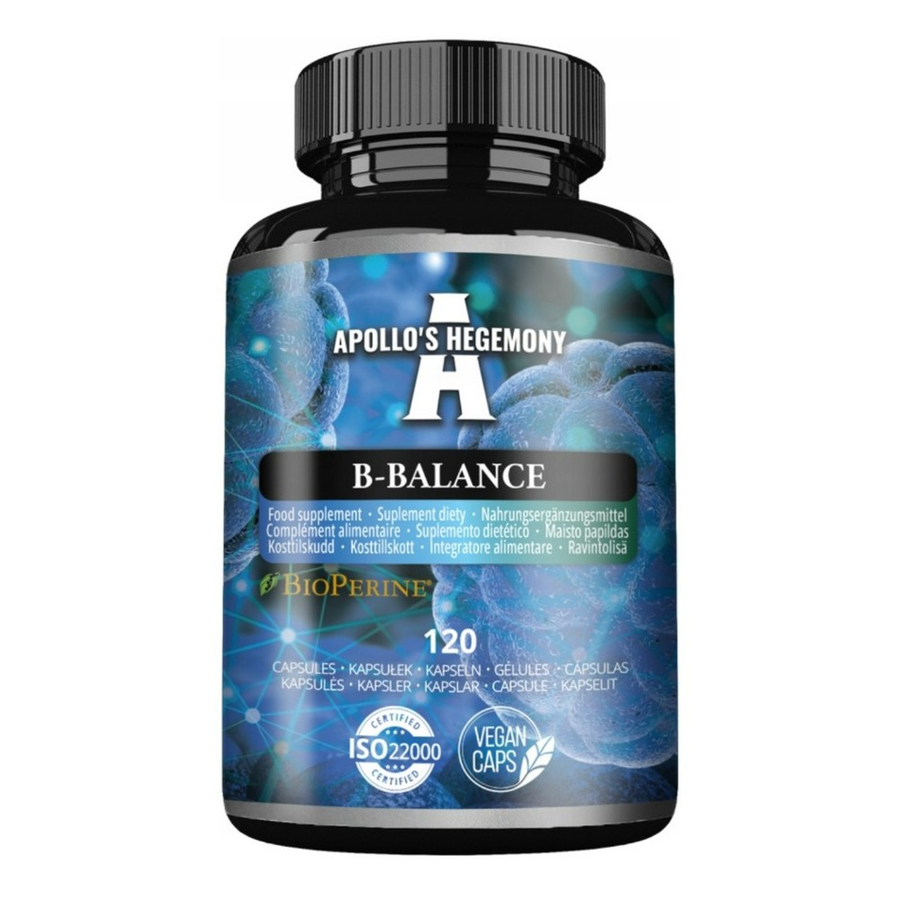 Apollo's Hegemony B-Balance Vitamin B Complex 120 Vegan Capsules