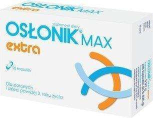 Osłonik Max Extra Lactobacillus + Saccharomyces + Inulina 20 Kapsułek