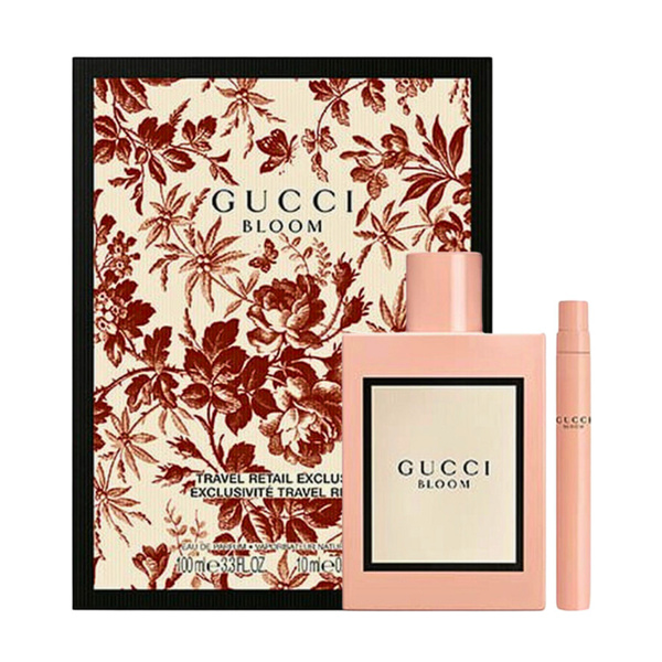 Gucci Bloom Gift Set Woda Perfumowana 100ml EDP + Woda Perfumowana 10ml EDP Zestaw dla Kobiet 1 Sztuka