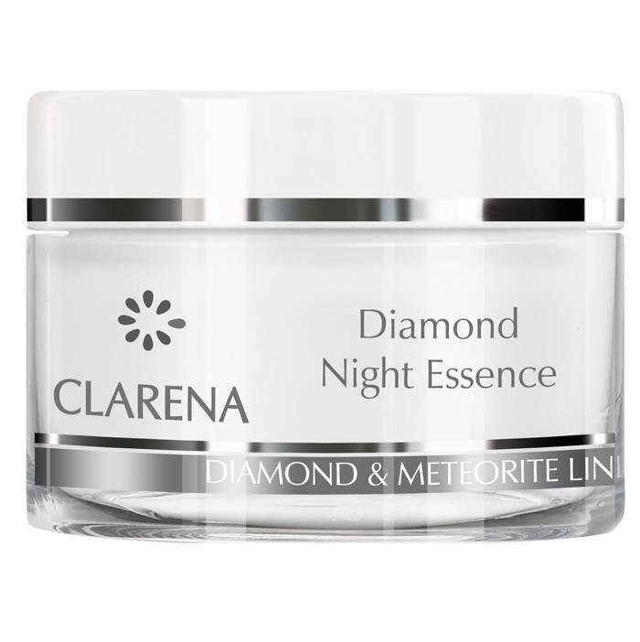Clarena Diamond Meteorite Line Night Essence Luxury Concentrated Cream for Mature Skin 50ml