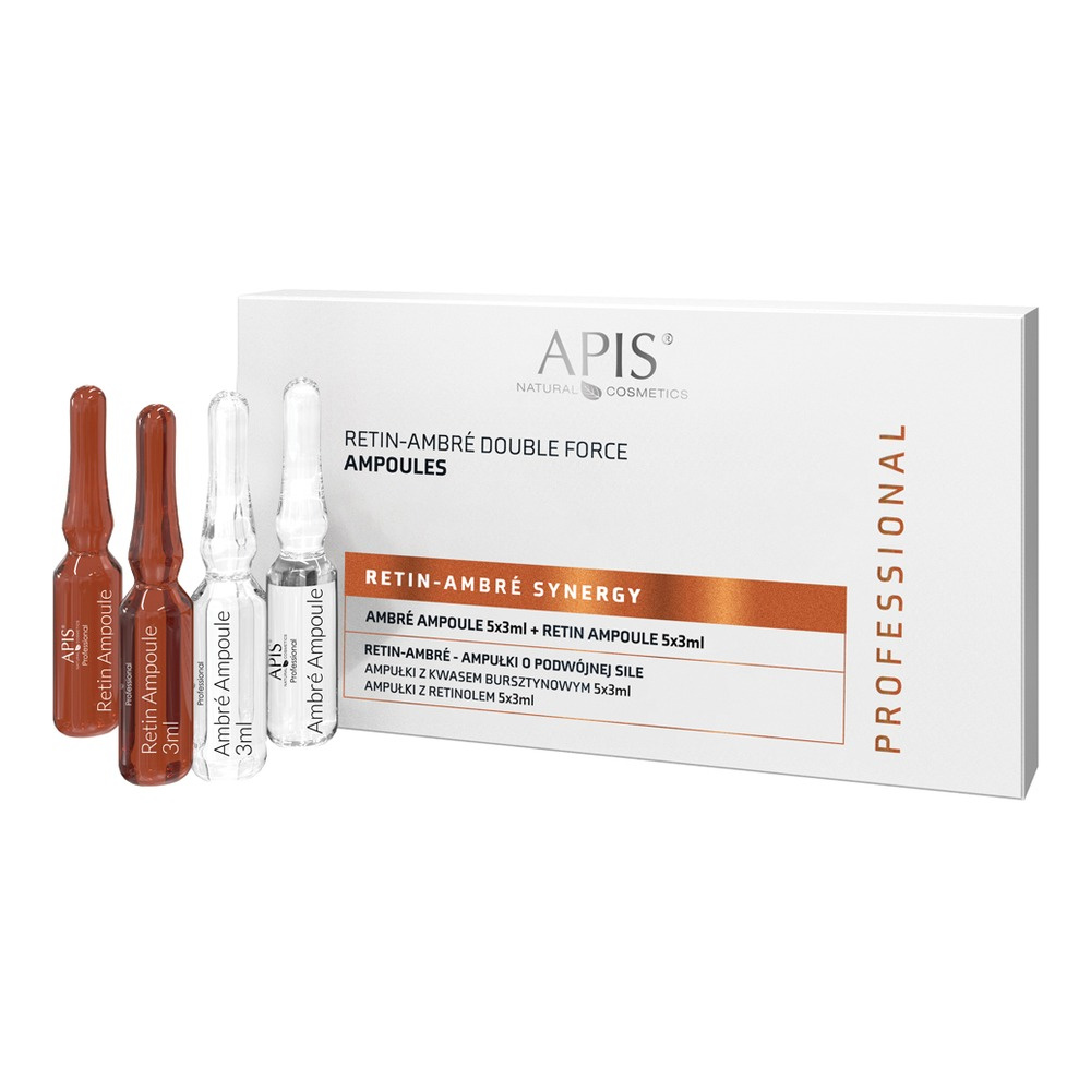 Apis Professional Retin-Ambre Synergy Double Strength Ampoules Double for Problem Skin with Discolorations 10x3ml