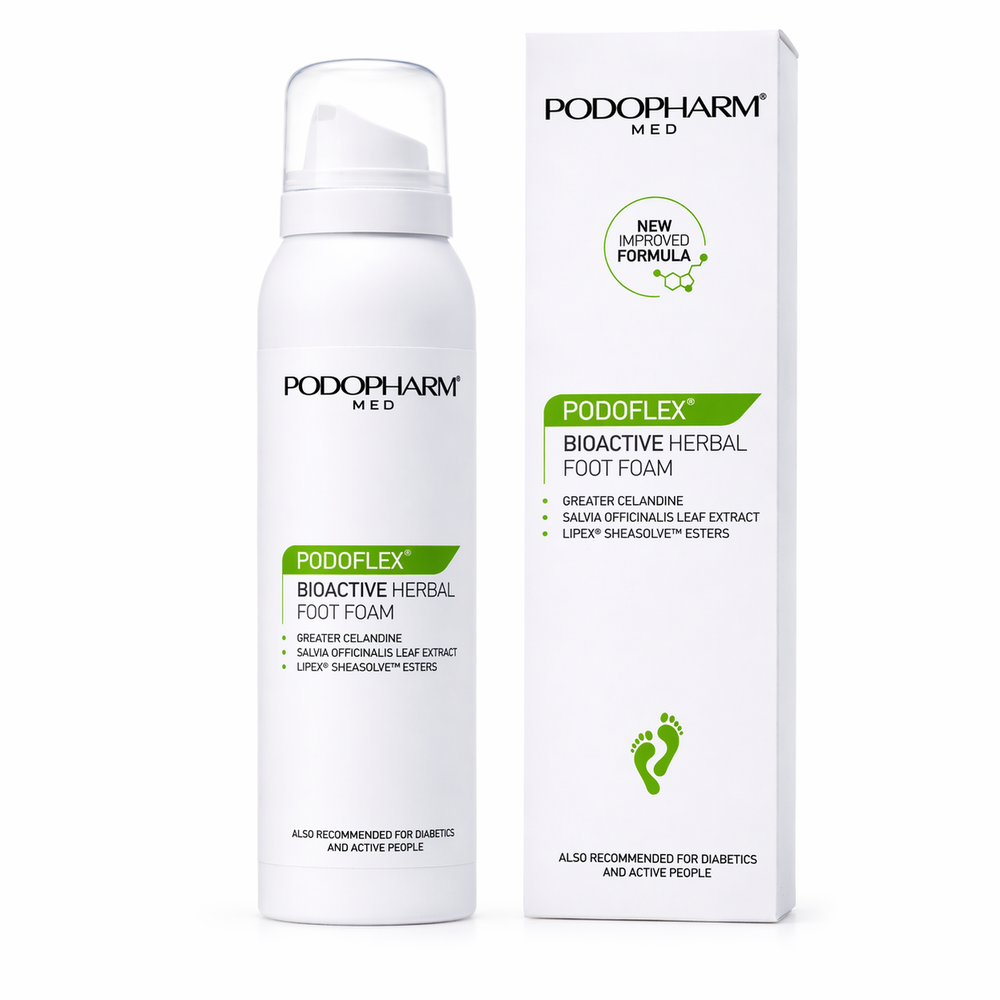 Podopharm Med Podoflex Bioaktywna Ziołowa Pianka Do Stóp 125ml