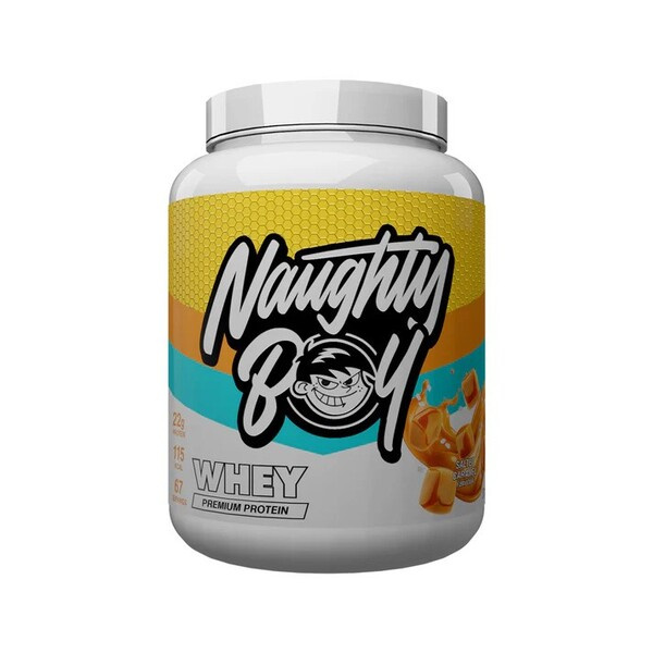 Naughty Boy Advanced Whey Odżywka Białkowa Słony Karmel na Wzrost Mięśni 2010g